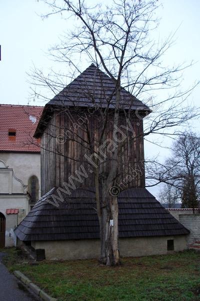 zvonice u kostela sv. Jakuba Většího