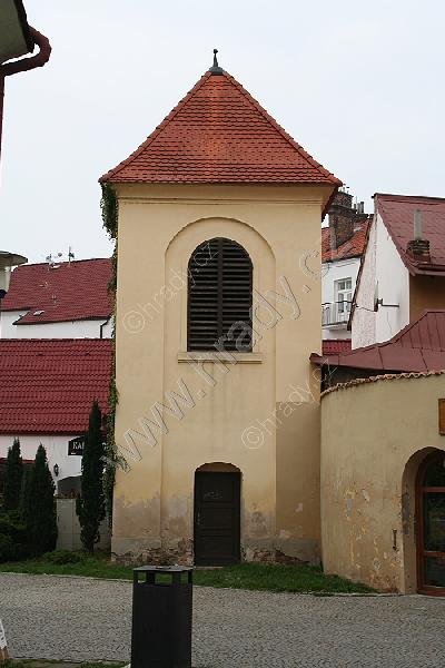 zvonice u kostela sv. Jana Křtitele