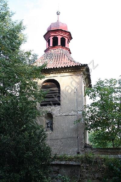 zvonice u kostela sv. Jiljí